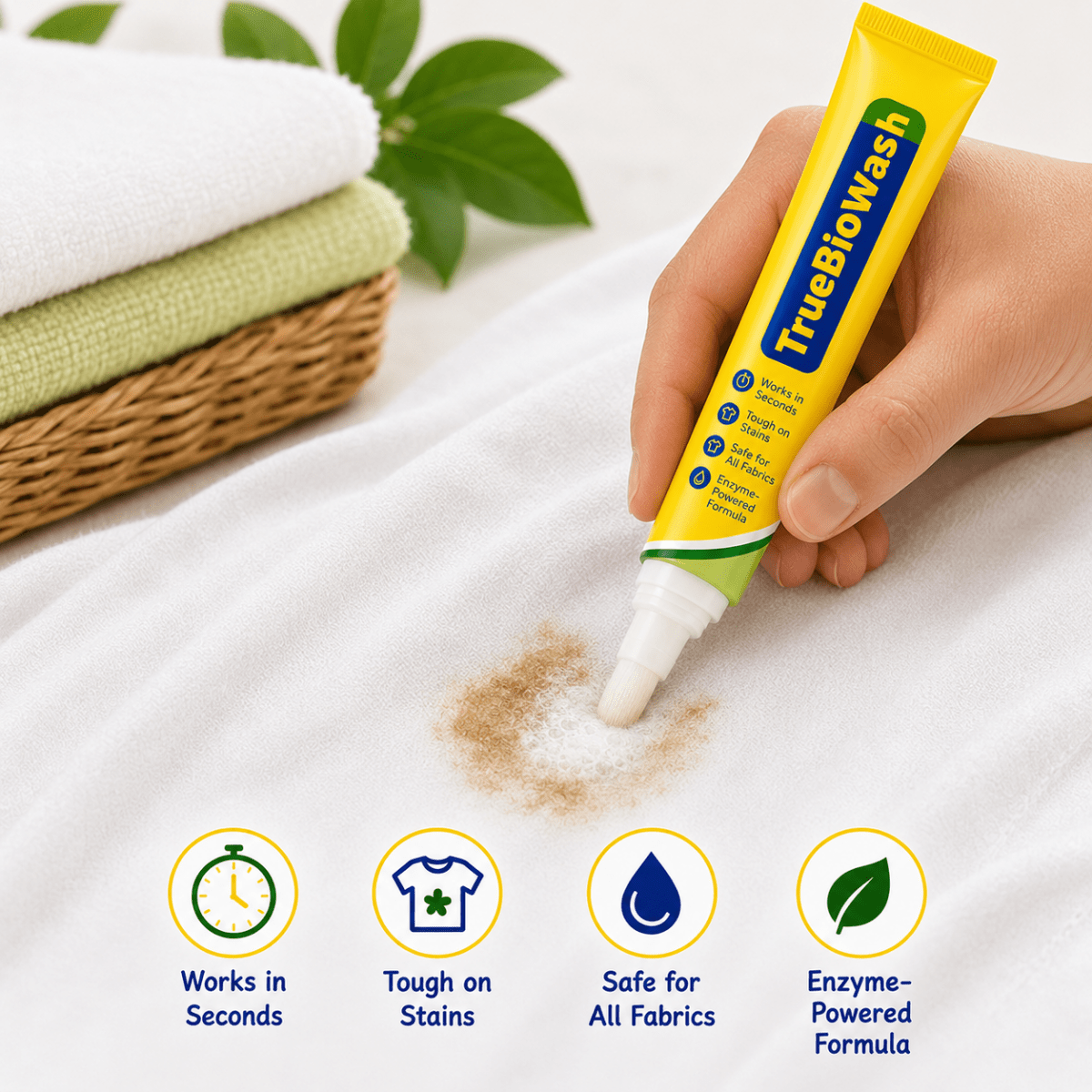 Instant Stain Remover Pen - 15 mL - TrueBioWash