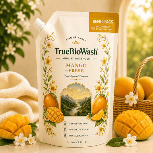 Mango Fresh Liquid Detergent Refill - TrueBioWash