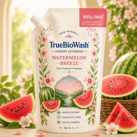 Watermelon Breeze Liquid Detergent Refill - TrueBioWash